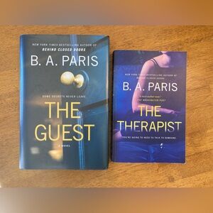 Lot of 2 B.A. Paris Books